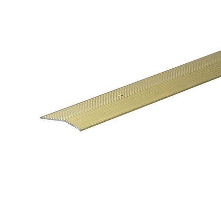 FROST KING 2 in. W X 72 in. L Satin Gold Aluminum Carpet Joiner H1591FB6A